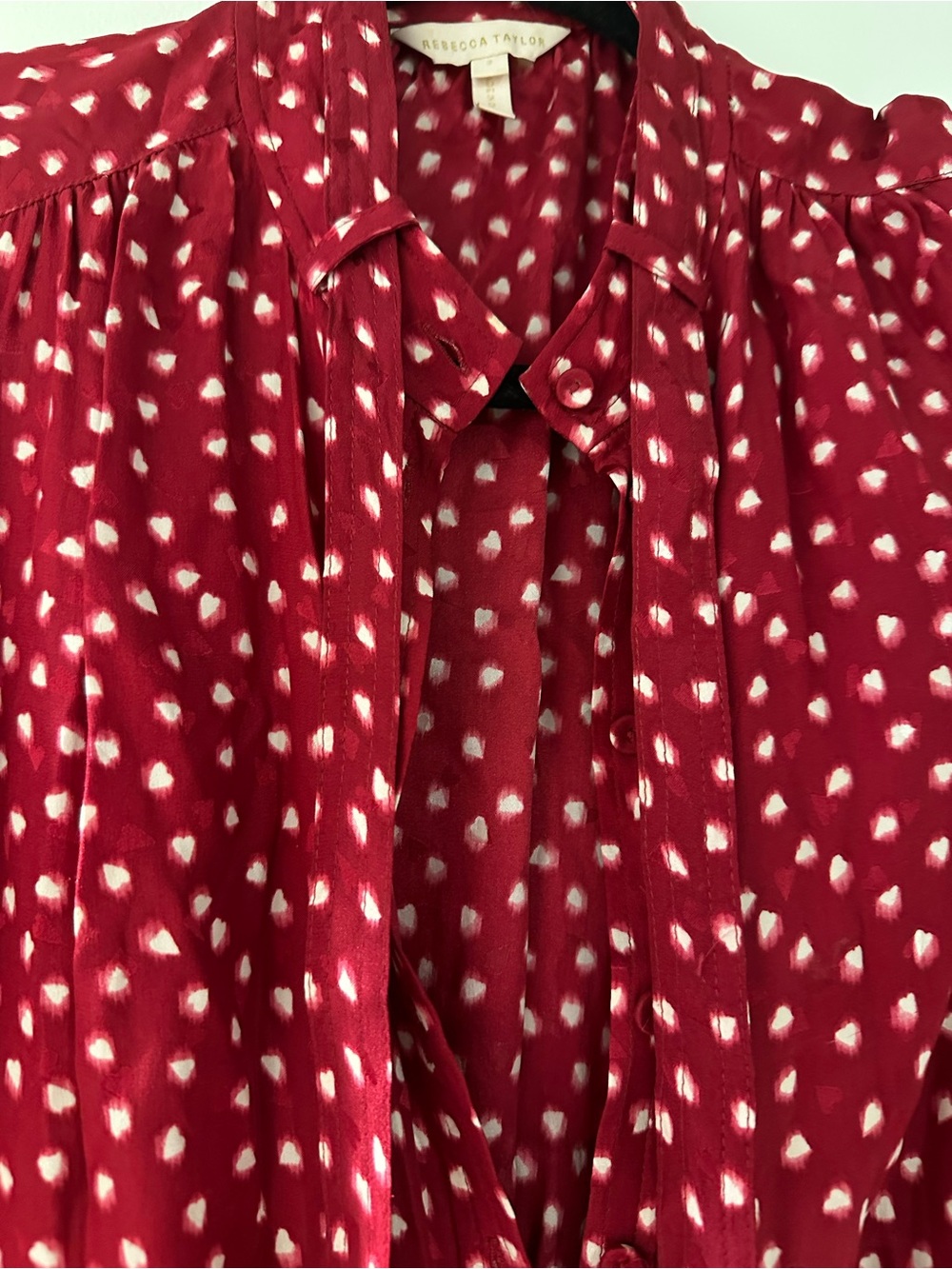 Rebecca Taylor silk heart Dress - Picture 7 of 8